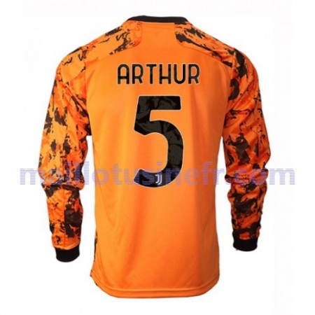 Maillot de Foot Juventus Arthur Melo 5 Troisième 2020-21 Manches Longues Maillot de Foot Juventus Arthur Melo 5 Troisième 2020-21 Manches Longues
